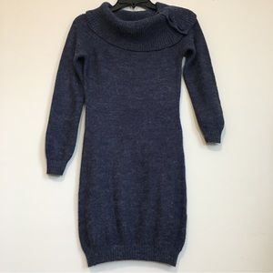 Forever 21 Navy Blue Bodycon Knit Sweater Dress